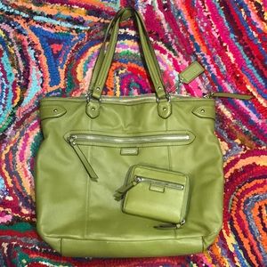 Coach Shoulder Bag and Matching Wallet